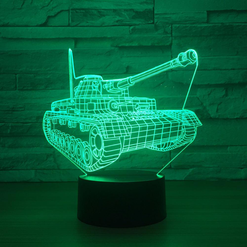 3D Tank LED Lamp-3D Optical Lamp