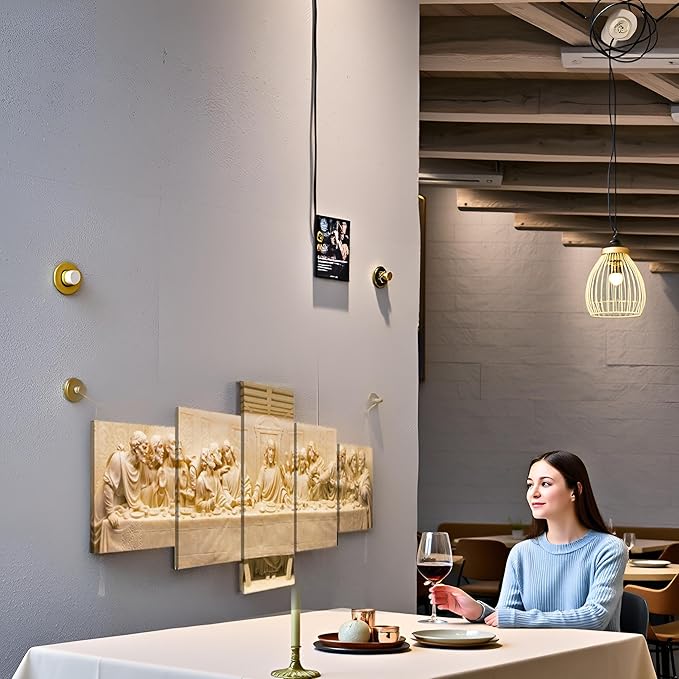 [Copy]Christian Feast Canvas Décor Painting 5 Pieces Wall Art