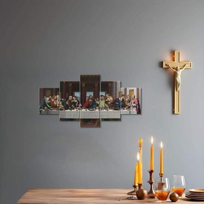 [Copy]Christian Feast Canvas Décor Painting 5 Pieces Wall Art