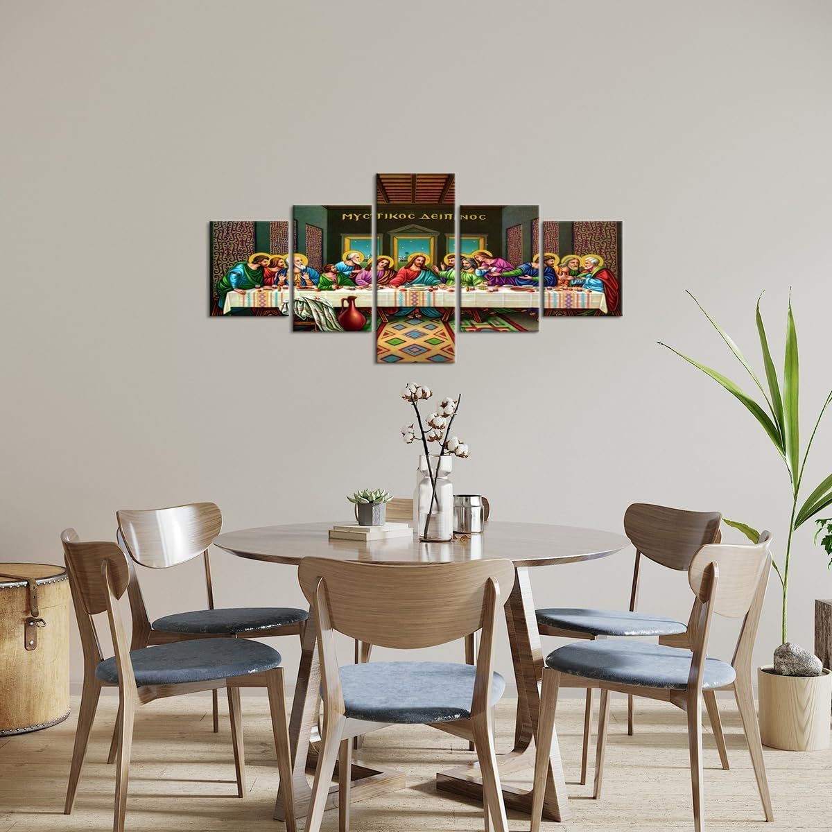 [Copy]Christian Feast Canvas Décor Painting 5 Pieces Wall Art