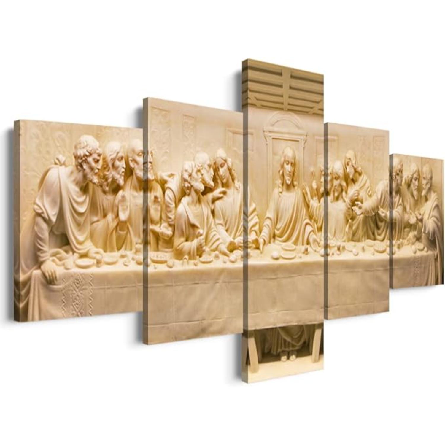 [Copy]Christian Feast Canvas Décor Painting 5 Pieces Wall Art