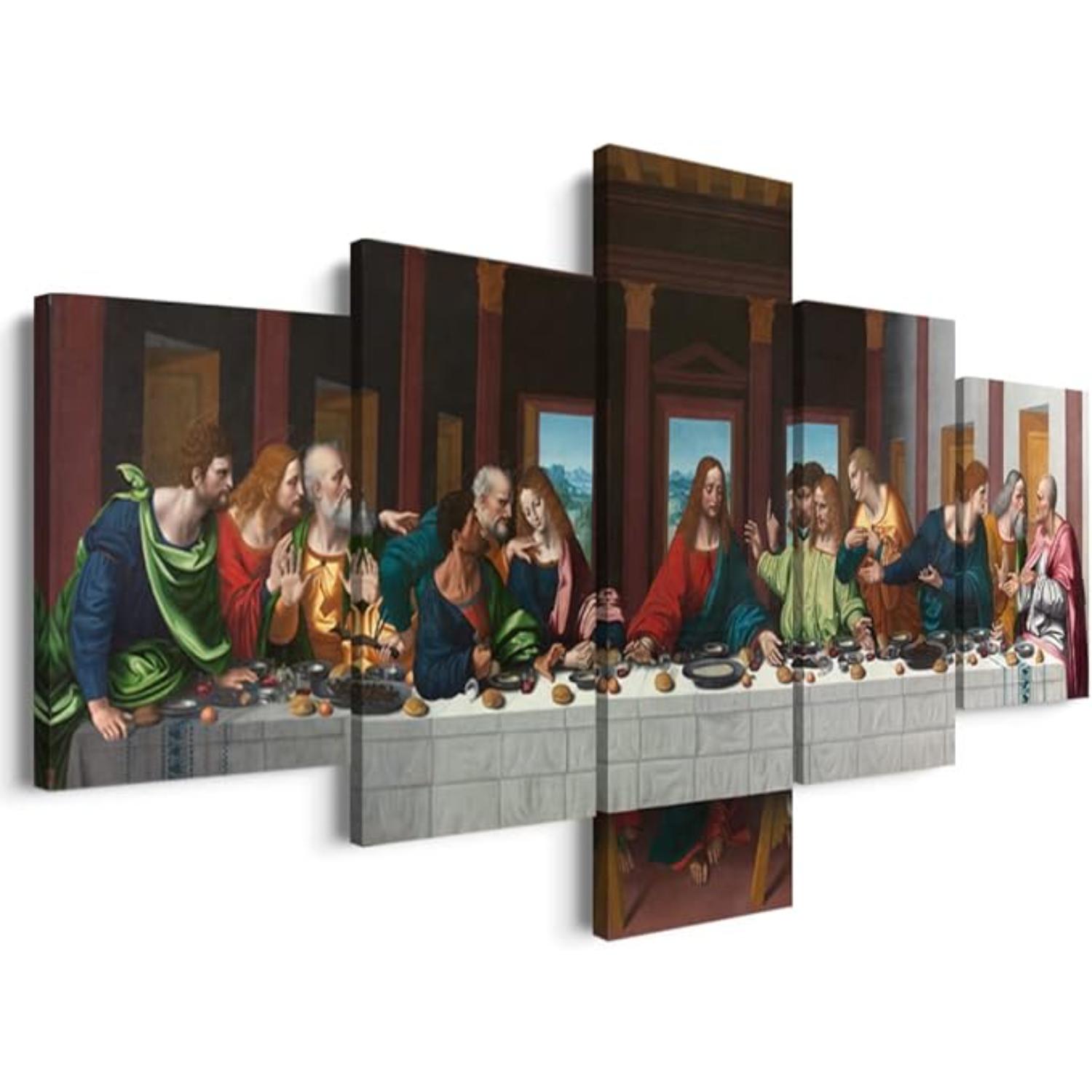 [Copy]Christian Feast Canvas Décor Painting 5 Pieces Wall Art
