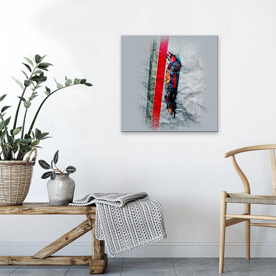 Abstract Toucan 1 Piece HD Multi Panel Canvas Wall Art Frame-Original Frame