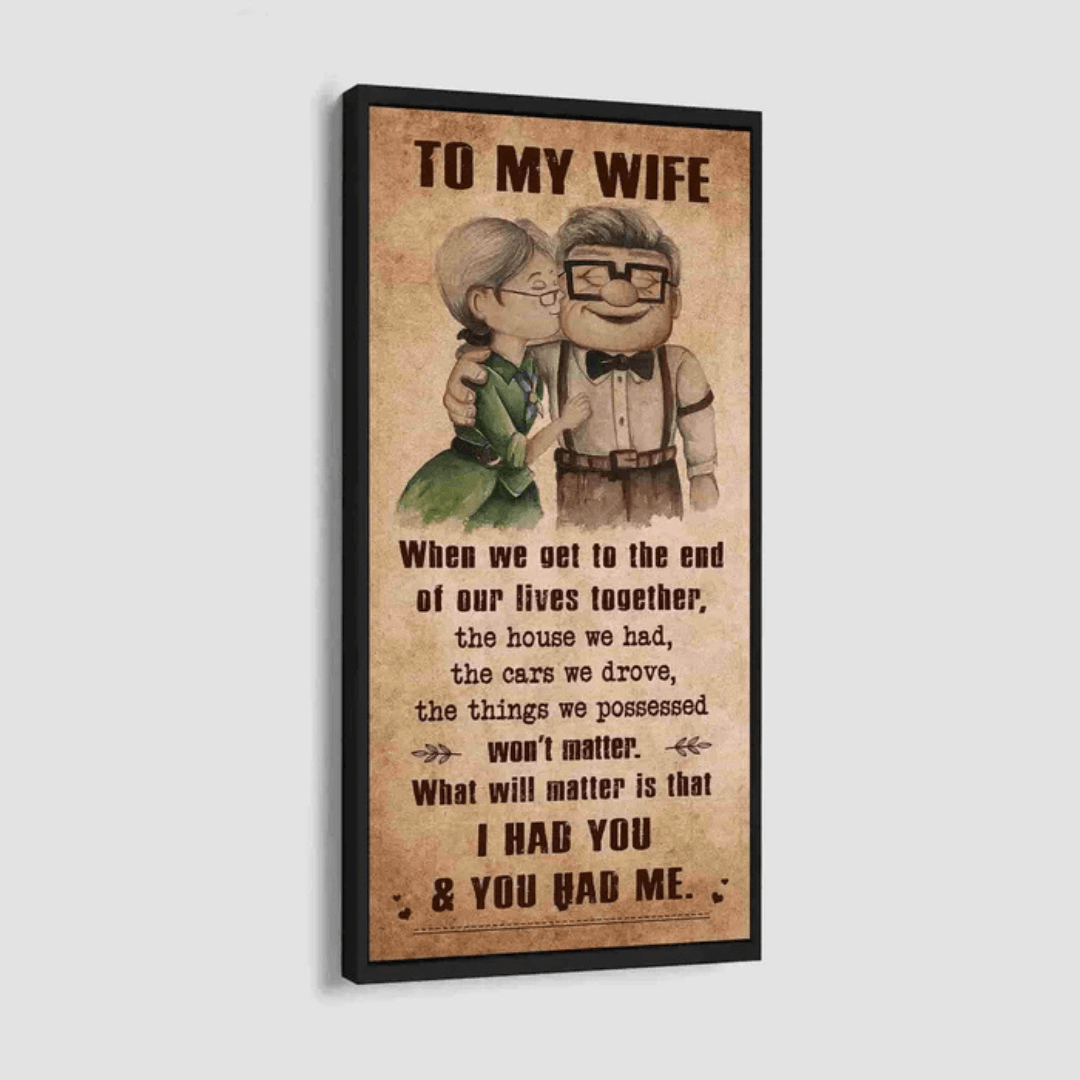 Personalized Anniversary Canvas Print