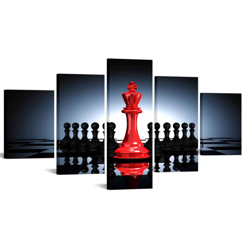 Red Tree Canvas Wall Art