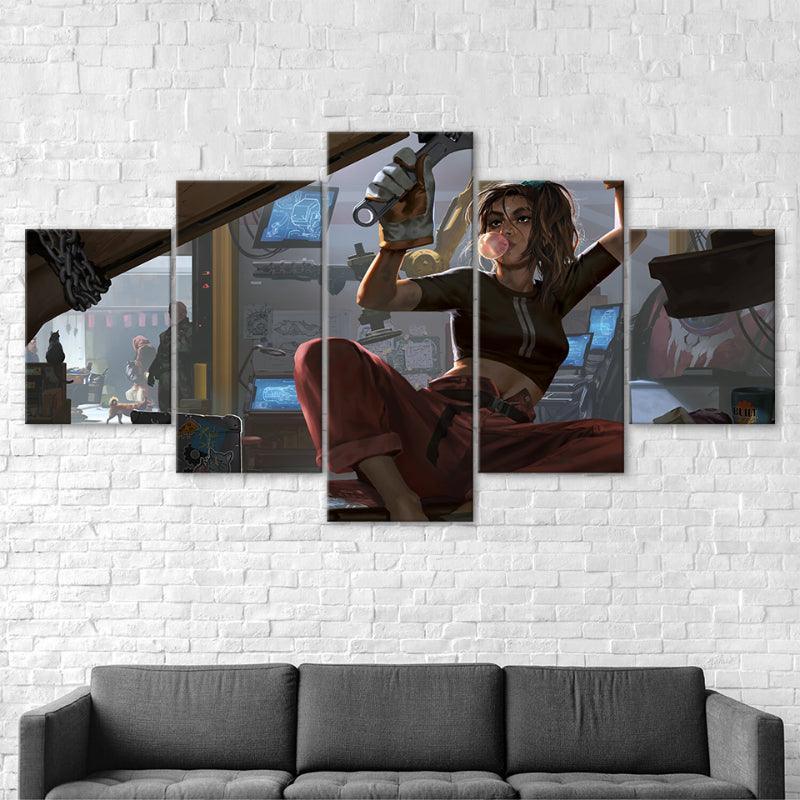 Apex Legends Canvas 3D Wall Art For A Theme Decor-Original Frame