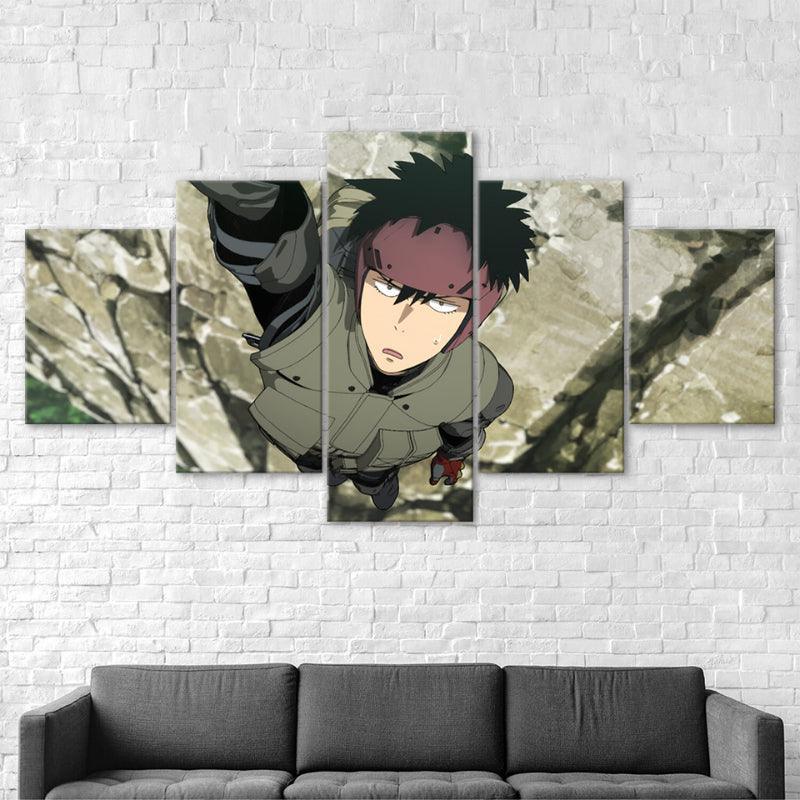 Spriggan Single Character HD Multi Panel Canvas Wall Art Frame-Original Frame