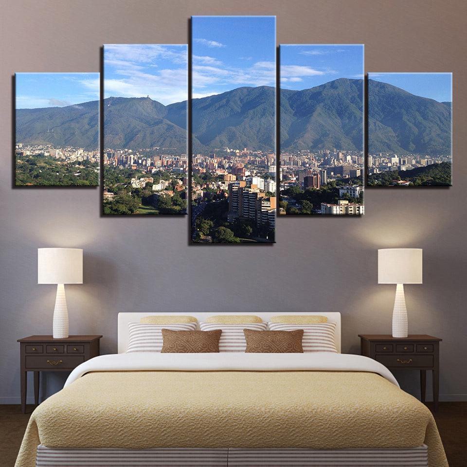 Cityscape Panorama Wall Art Series-Original Frame