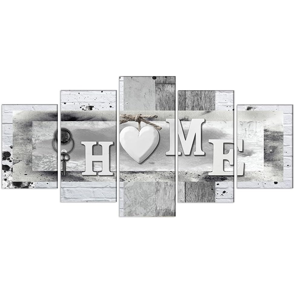 Modern Design Sweet Home Wall Canvas For Decor