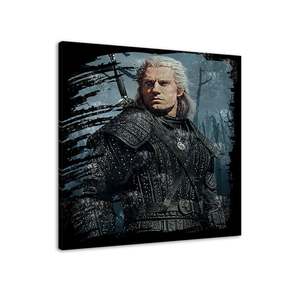 Snow Warrior 1 Piece HD Multi Panel Canvas Wall Art Frame-Original Frame
