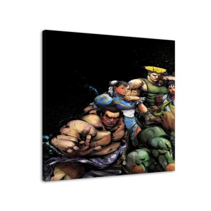 Cartoon Fighter Team 1 Piece HD Multi Panel Canvas Wall Art Frame-Original Frame
