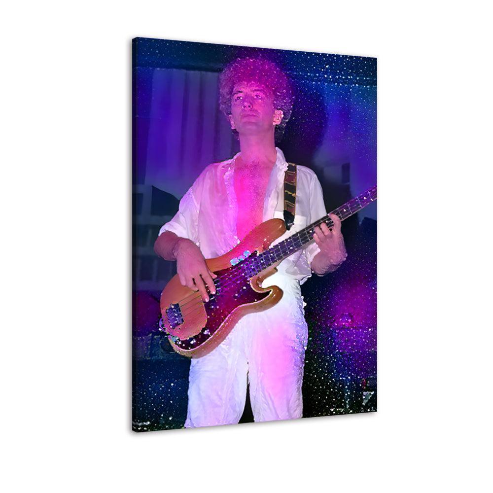 Guitar Concert Queen 1 Piece HD Multi Panel Canvas Wall Art-Original Frame