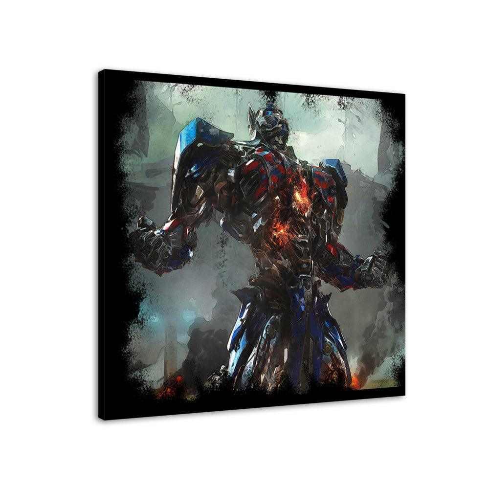 Optimus Prime Transformers 1 Piece HD Multi Panel Canvas Wall Art Frame-Original Frame