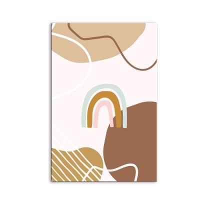The Abstract Rainbow 1 Piece HD Multi Panel Canvas Wall Art Frame-Original Frame