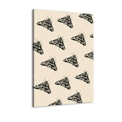 The Black Butterfly 1 Piece HD Multi Panel Canvas Wall Art Frame-Original Frame