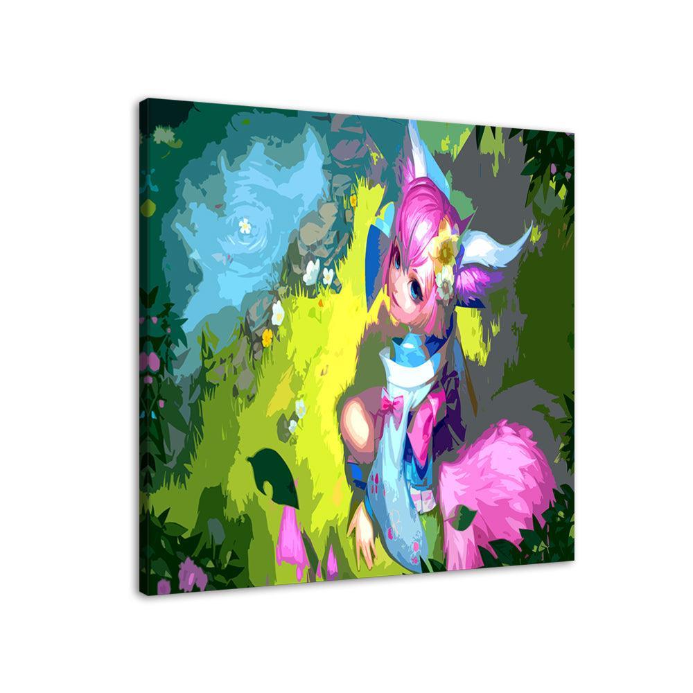 The Fairy Tales Character 1 Piece HD Multi Panel Canvas Wall Art Frame-Original Frame