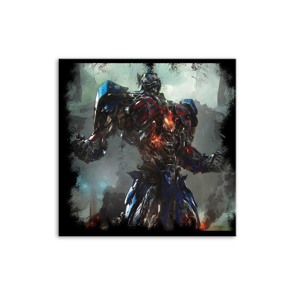 Optimus Prime Transformers 1 Piece HD Multi Panel Canvas Wall Art Frame-Original Frame