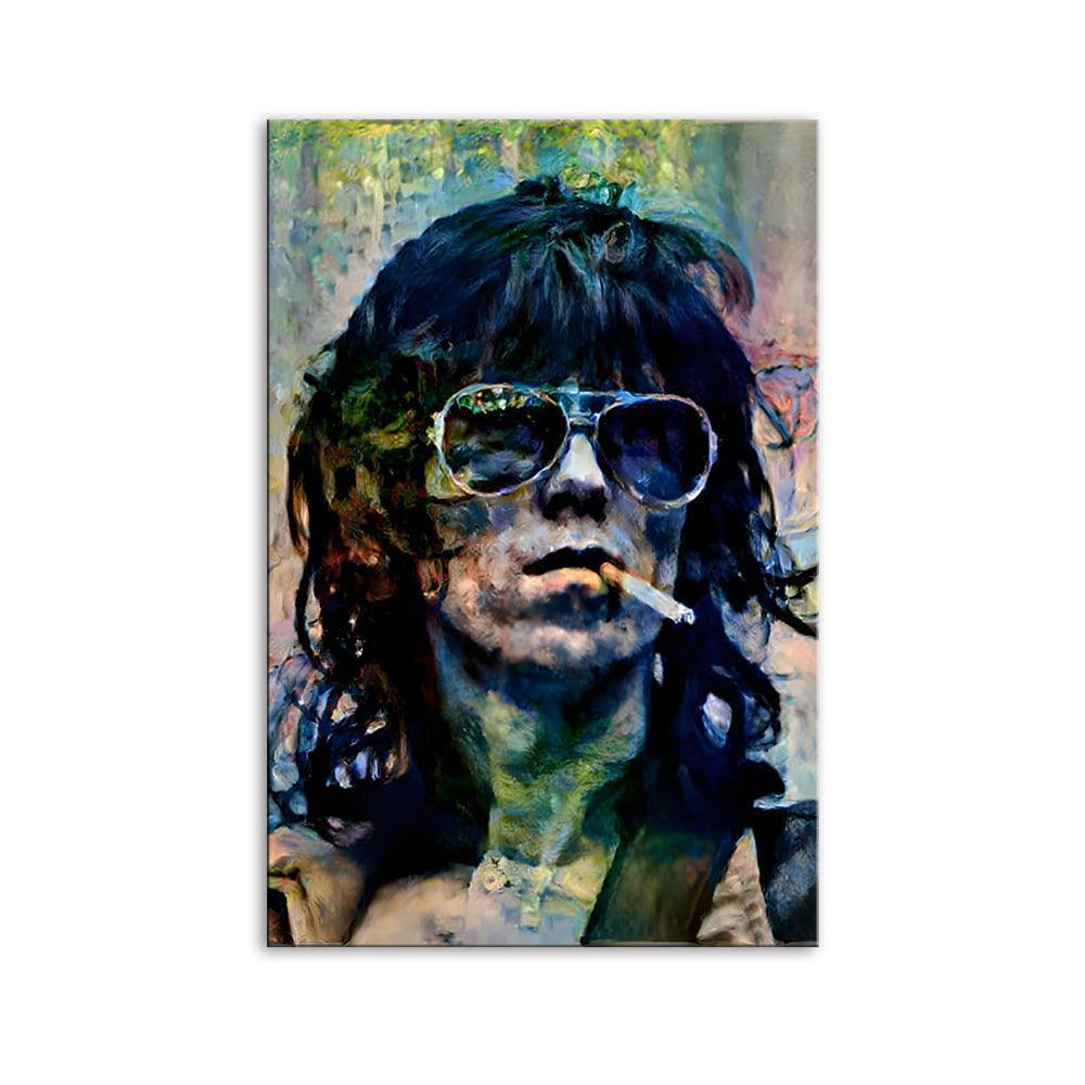 The Smoker 1 Piece HD Multi Panel Canvas Wall Art Frame-Original Frame