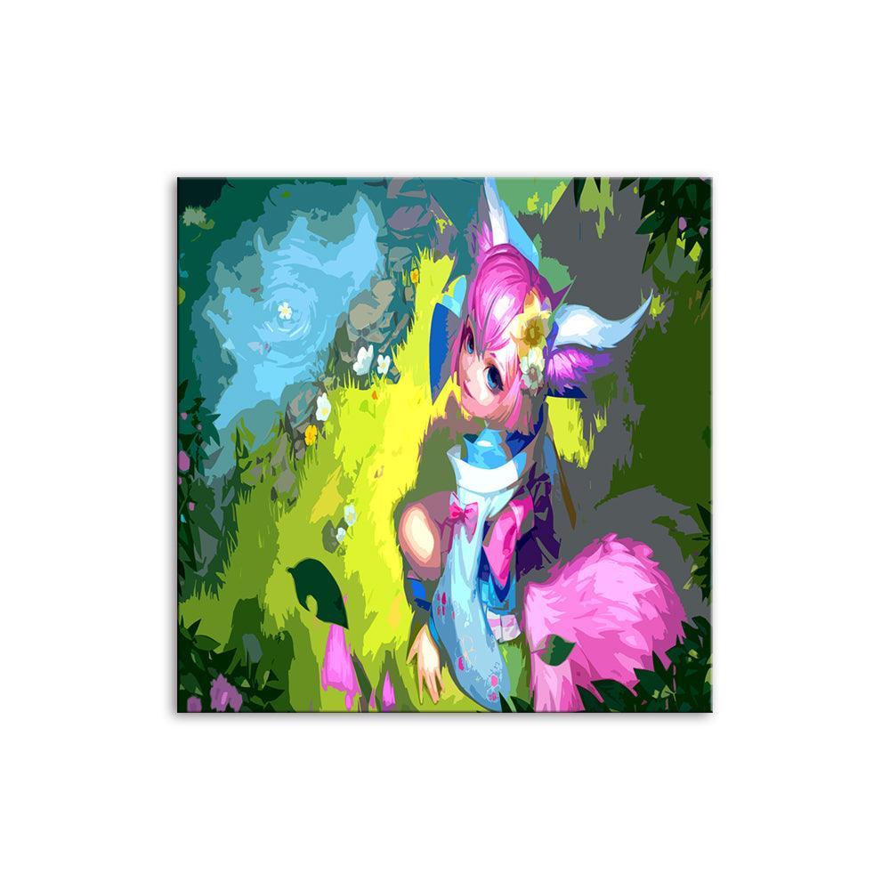 The Fairy Tales Character 1 Piece HD Multi Panel Canvas Wall Art Frame-Original Frame