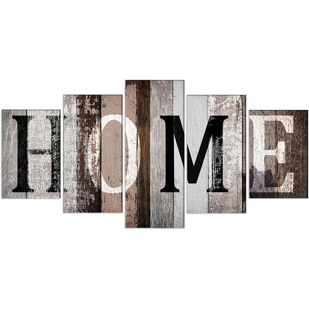 Modern Design Sweet Home Wall Canvas For Decor