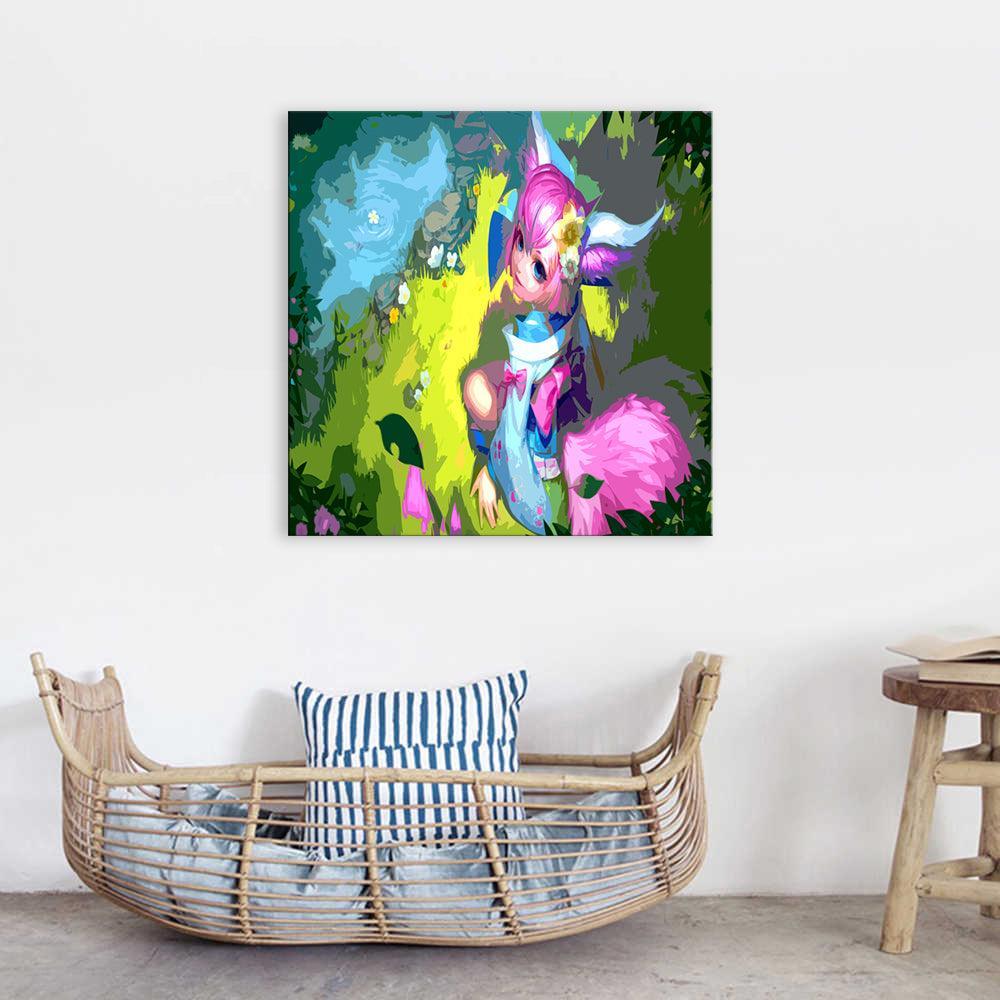 The Fairy Tales Character 1 Piece HD Multi Panel Canvas Wall Art Frame-Original Frame