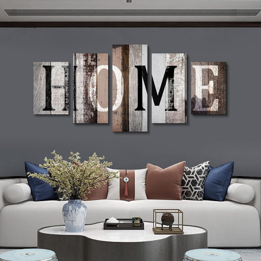 Modern Design Sweet Home Wall Canvas For Decor