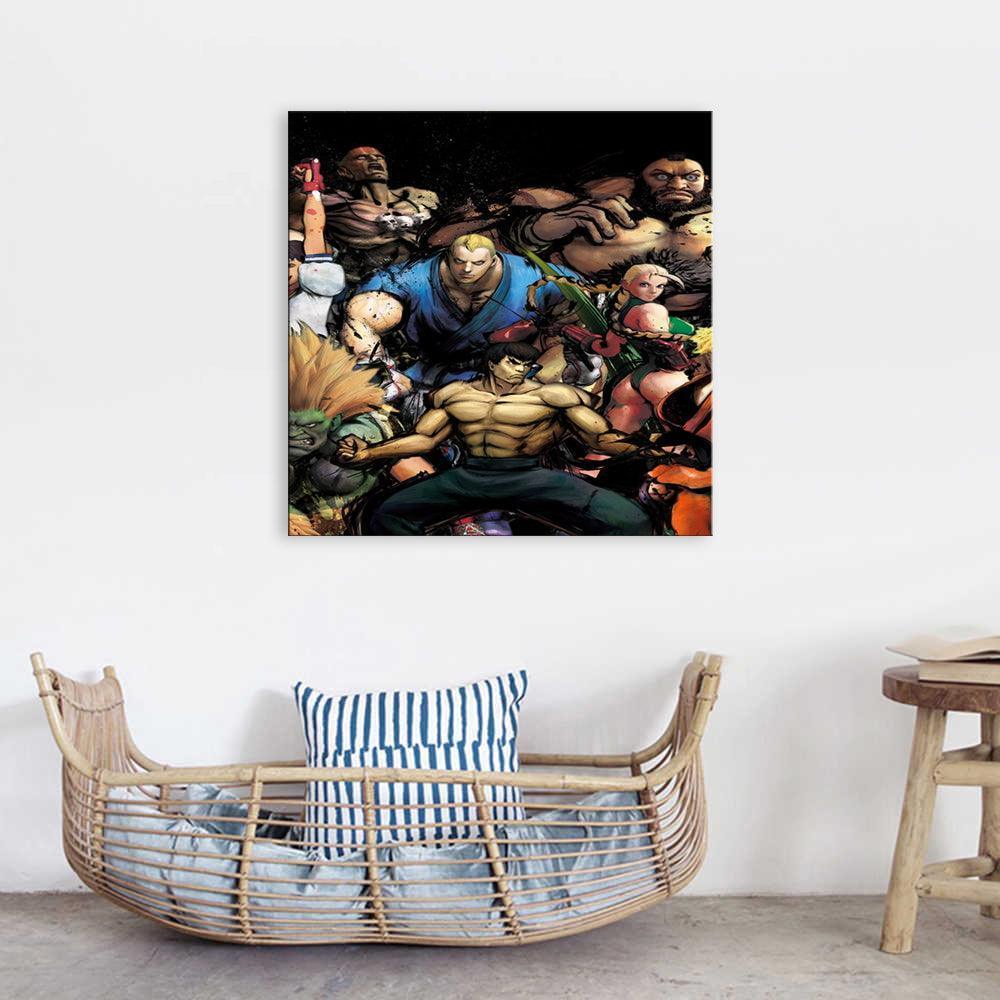 Cartoon Collage 1 Piece HD Multi Panel Canvas Wall Art Frame-Original Frame
