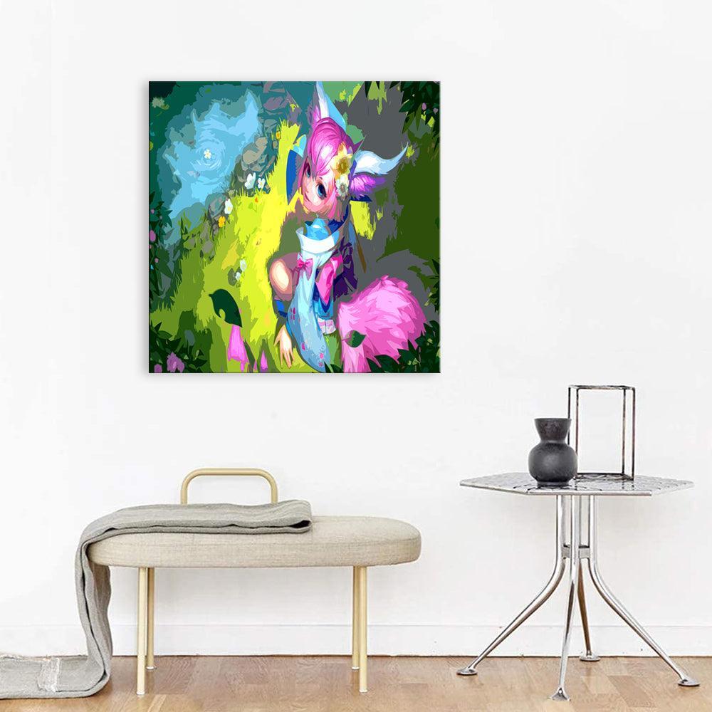 The Fairy Tales Character 1 Piece HD Multi Panel Canvas Wall Art Frame-Original Frame