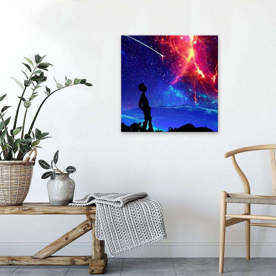 Constellation 1 Piece HD Multi Panel Canvas Wall Art Frame-Original Frame
