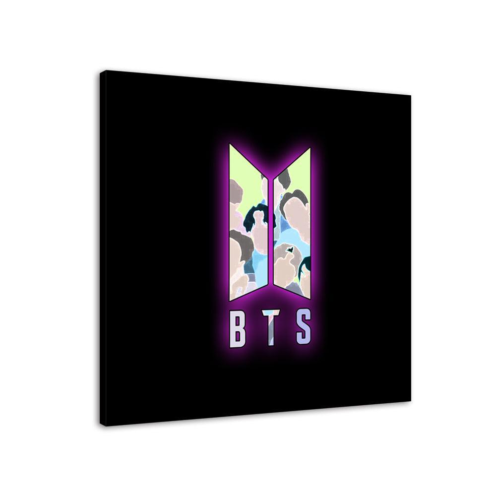 Neon Animated 1 Piece HD Multi Panel Canvas Wall Art Frame-Original Frame