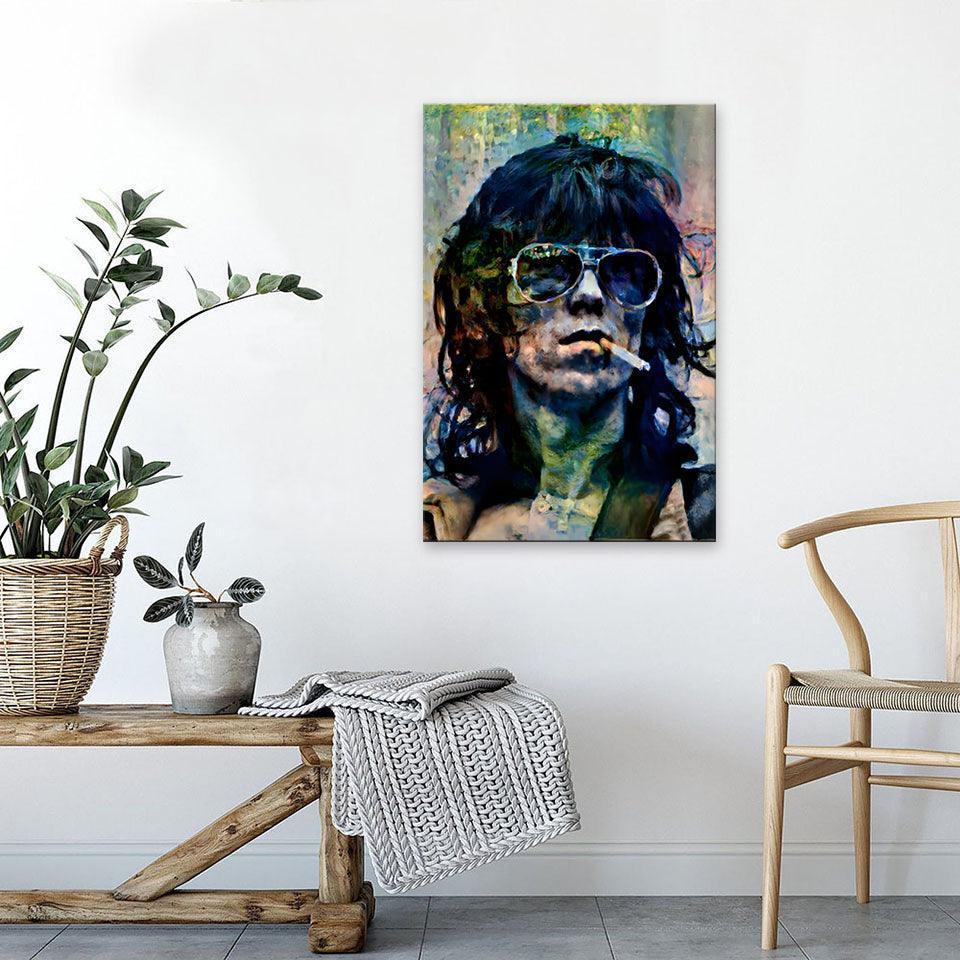 The Smoker 1 Piece HD Multi Panel Canvas Wall Art Frame-Original Frame