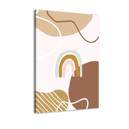 The Abstract Rainbow 1 Piece HD Multi Panel Canvas Wall Art Frame-Original Frame
