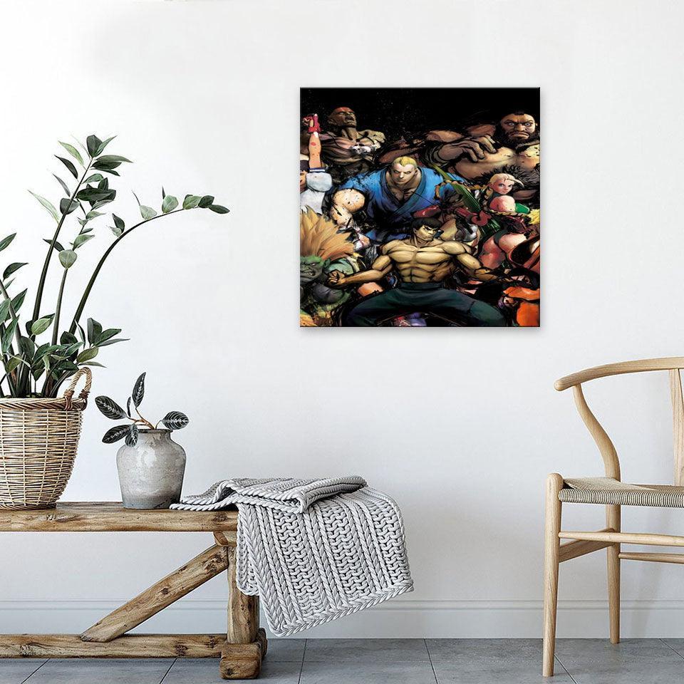 Cartoon Collage 1 Piece HD Multi Panel Canvas Wall Art Frame-Original Frame
