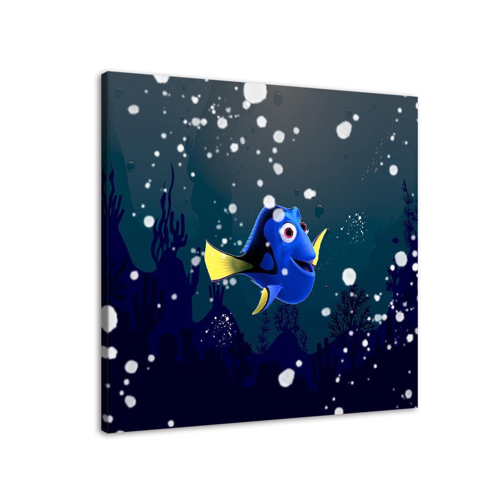 Dory Finding Nemo 1 Piece HD Multi Panel Canvas Wall Art Frame-Original Frame