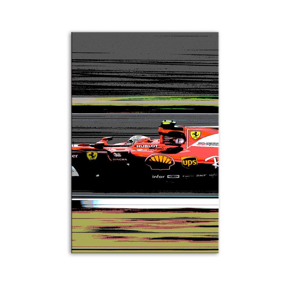 The Race 1 Piece HD Multi Panel Canvas Wall Art Frame-Original Frame