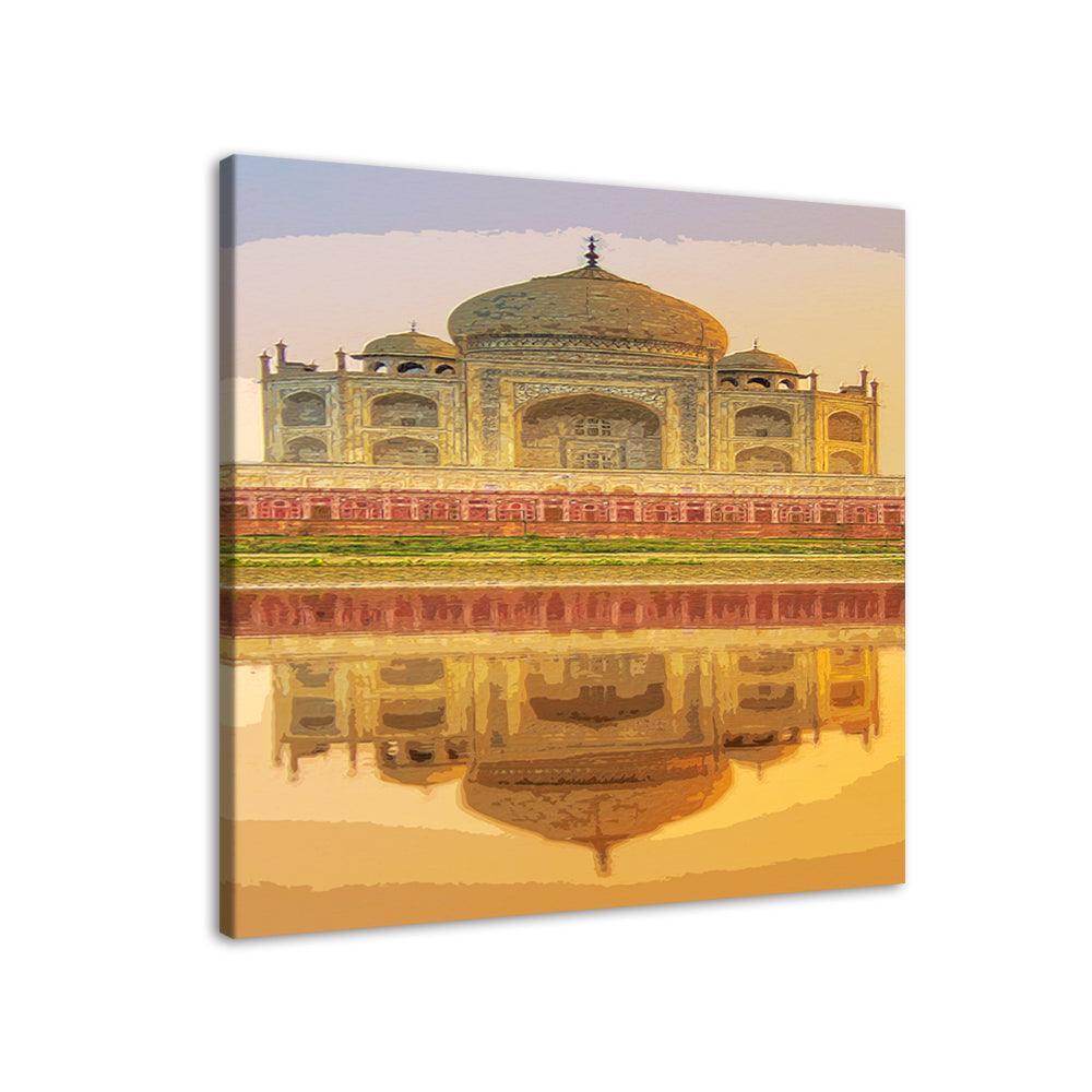 Abstract Landscape 1 Piece HD Multi Panel Canvas Wall Art Frame-Original Frame