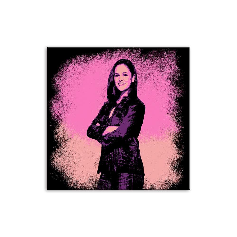 Amy Santiago 1 Piece HD Multi Panel Canvas Wall Art Frame-Original Frame