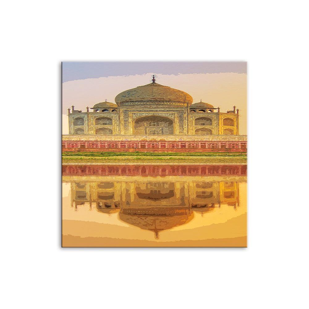 Abstract Landscape 1 Piece HD Multi Panel Canvas Wall Art Frame-Original Frame