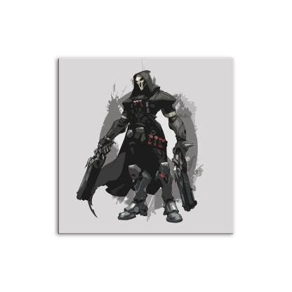 The Deadly Warrior 1 Piece HD Multi Panel Canvas Wall Art Frame-Original Frame