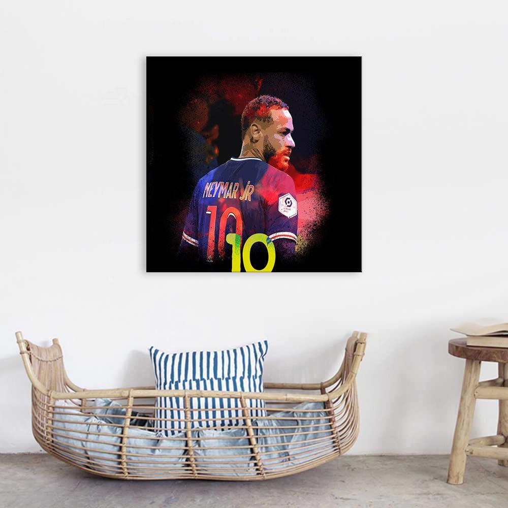 Neymar 1 Piece HD Multi Panel Canvas Wall Art Frame-Original Frame