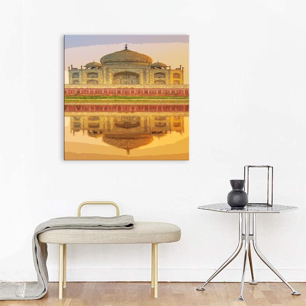 Abstract Landscape 1 Piece HD Multi Panel Canvas Wall Art Frame-Original Frame