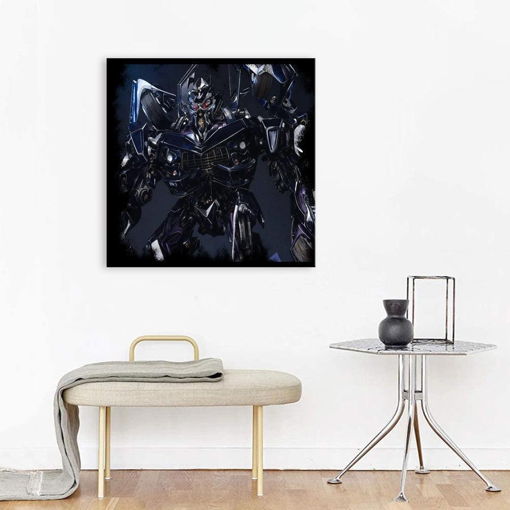 Megatron Transformers 1 Piece HD Multi Panel Canvas Wall Art Frame-Original Frame