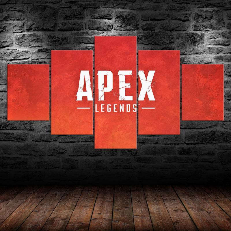 Apex Legends 5 Piece HD Canvas Wall Art Frame-Original Frame