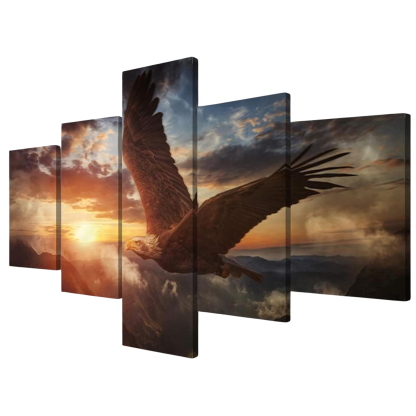 5 Piece Canvas Wall Art For Home And Office Decor