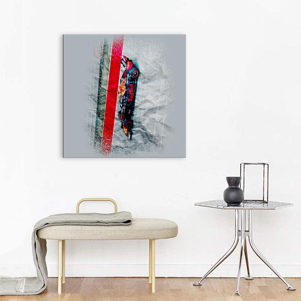 Abstract Toucan 1 Piece HD Multi Panel Canvas Wall Art Frame-Original Frame