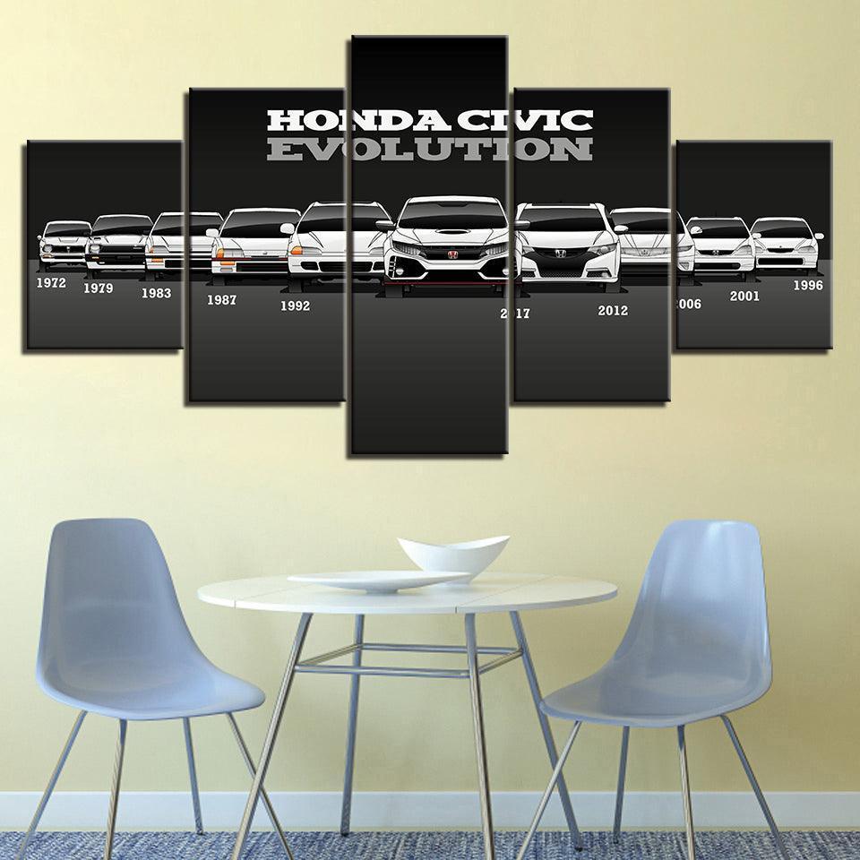 Five Piece HD Multi Panel Canvas Wall Art Frame-Original Frame