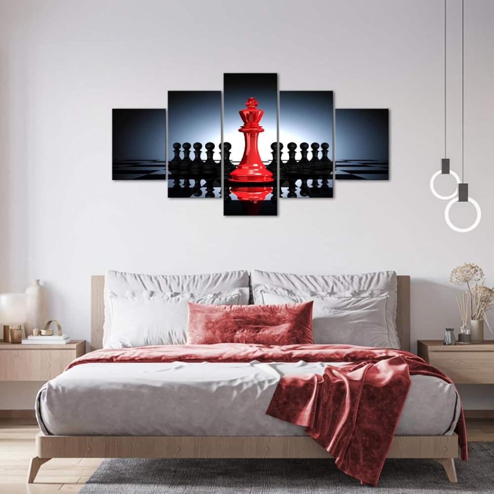 Red Tree Canvas Wall Art