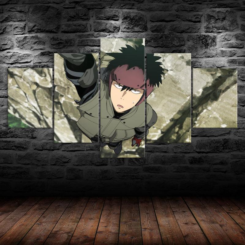 Spriggan Single Character HD Multi Panel Canvas Wall Art Frame-Original Frame