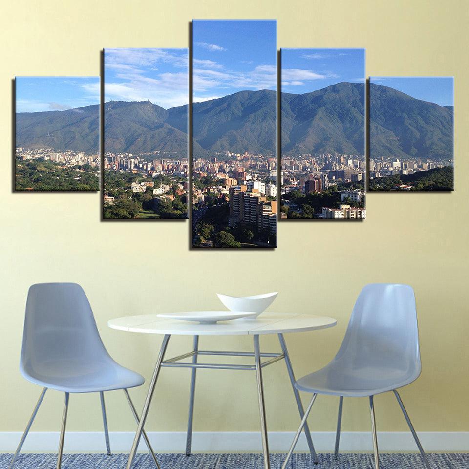 Cityscape Panorama Wall Art Series-Original Frame