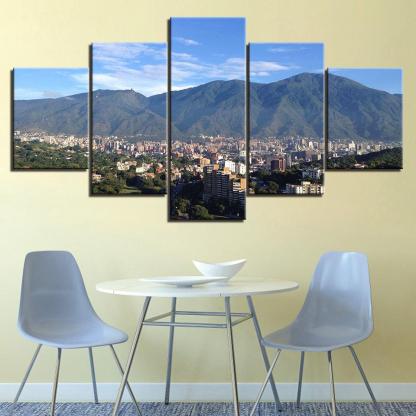 Cityscape Panorama Wall Art Series-Original Frame